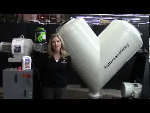 Patterson Kelley Mixer Powder Twin Shell 20 CU FT 5F9342