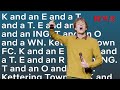 James Acaster's Kettering Town FC Chant