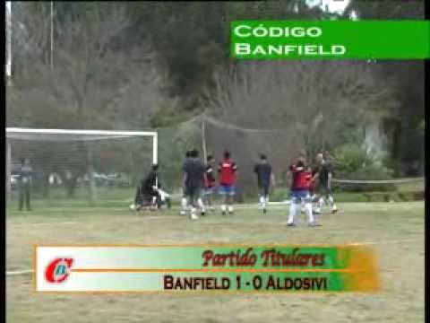 Banfield vs Aldosivi: Imágenes del primer amistoso de los titulares y los suplentes 19/07/09