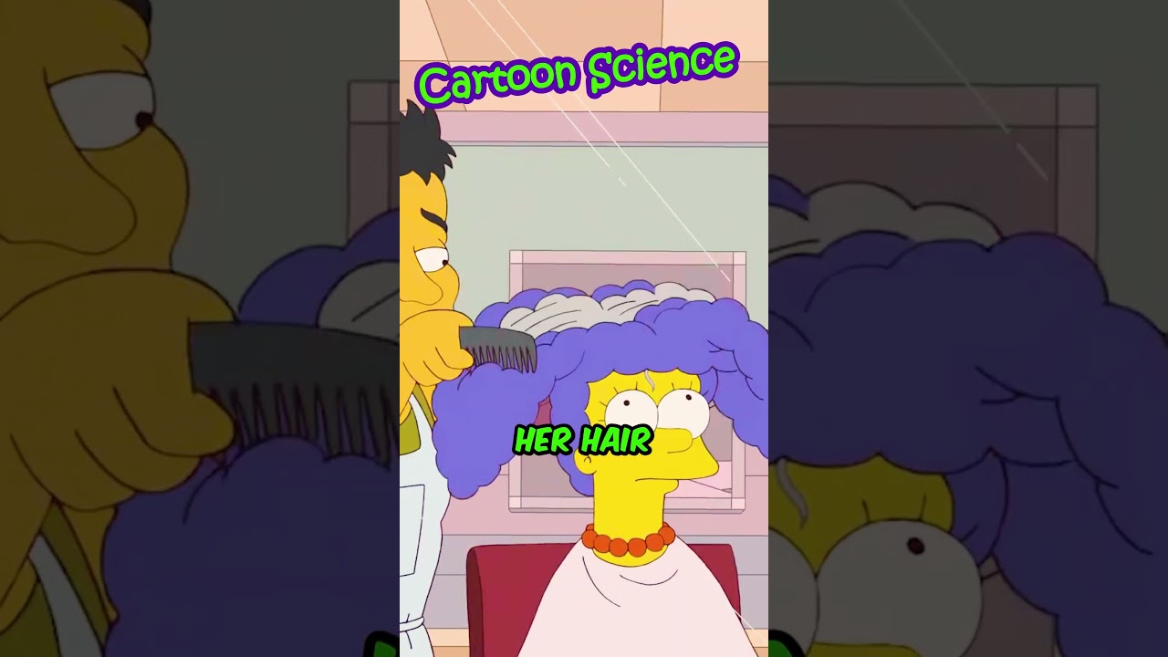 Bart Made Marge Change Her Hair