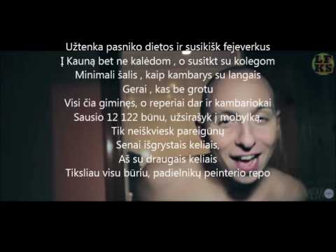 Karpiz, Lilas, Messiah, Svaras - Kambariokai (Live From Kaunas Streets 2013) (lyrics)