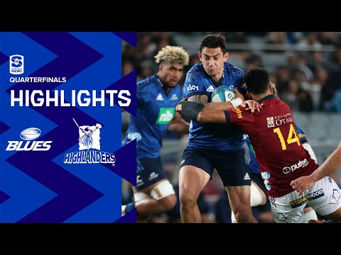 DHL Super Rugby Pacific Quarterfinal Highlights: Blues v Highlanders (2022)