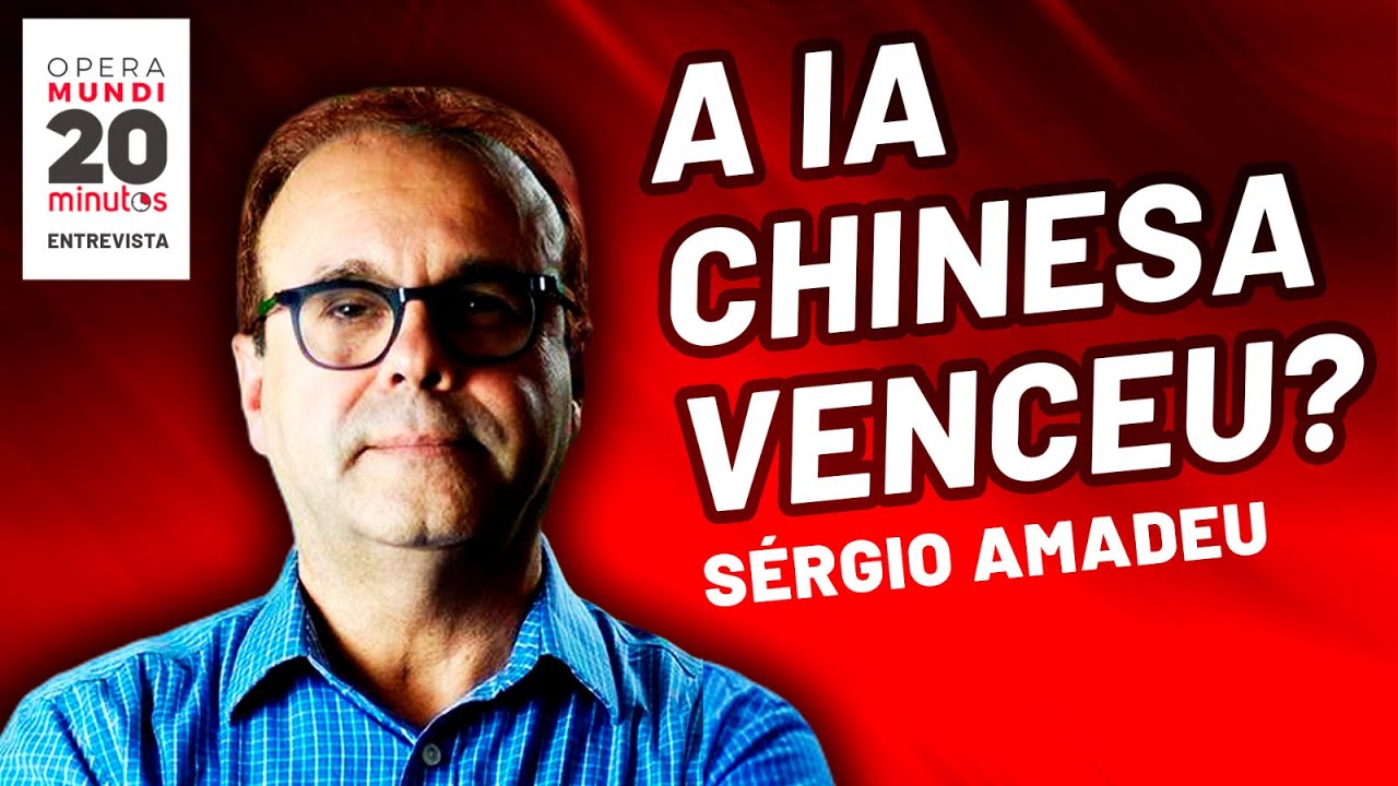 Sérgio Amadeu - DeepSeek: o que você precisa saber sobre a IA chinesa - programa 20 Minutos