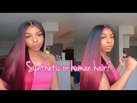 Synthetic or Human Hair? |  RED FREETRESS EQUAL ILLUSION LACE FRONTAL IL-003