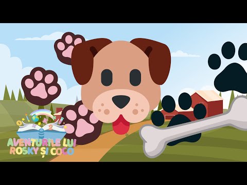 Rosky si Coco - Bingo 🐕 🐩 🐶  | Nursery rhymes | Super simple songs