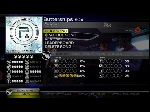 Buttersnips by Periphery 100% Guitar FC 1st Place