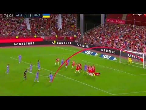 David Alaba Amazing Freekick Goal Vs Almeria