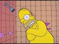 Homer Simpson Singing In The Shower