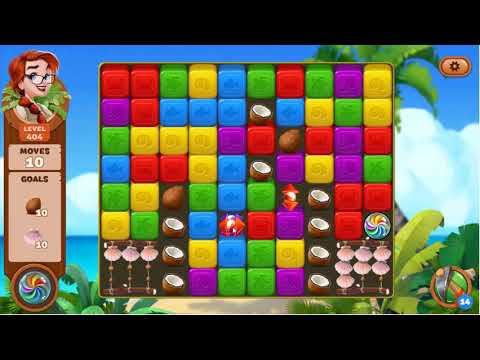 Lost Island Blast Adventure Level 404 - No Boosters