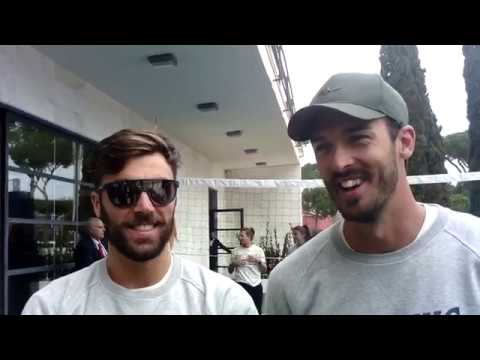 Presentazione delle Beach Volleyball Roma Finals: le parole degli azzurri Ranghieri-Caminati