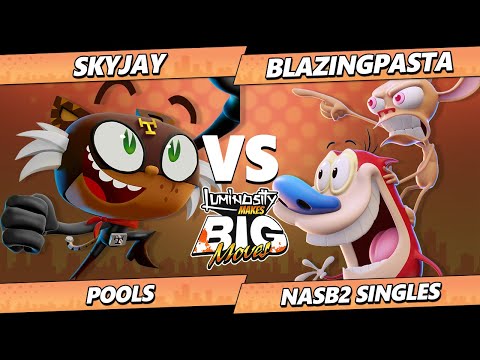 LMBM 2024 - Skyjay (El Tigre) Vs. BlazingPasta (Ren & Stimpy) Nickelodeon All-Star Brawl 2 - NASB2