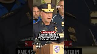 Karen Solomon, wife wanted in connection with Worcester police officer's death, found dead