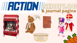 Action shoplog & journal pagina