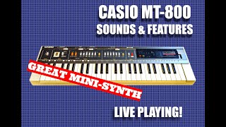 Video thumbnail for Casio MT- 800 As a mini synth (Part 1) by Synthdude