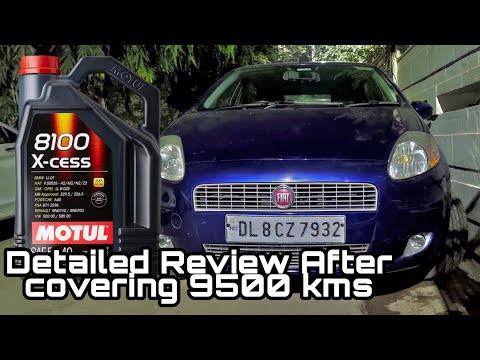 Motul 8100 X-cess 5w40 Review After 9500 km