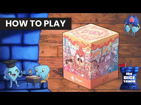 Buurn Board Game - How to Play. With Stella & Tarrant