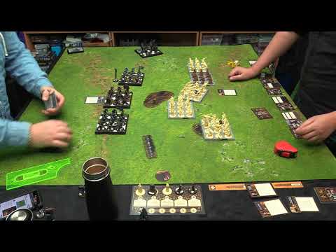 A Song of Ice and Fire Baratheons vs Starks Battle Report