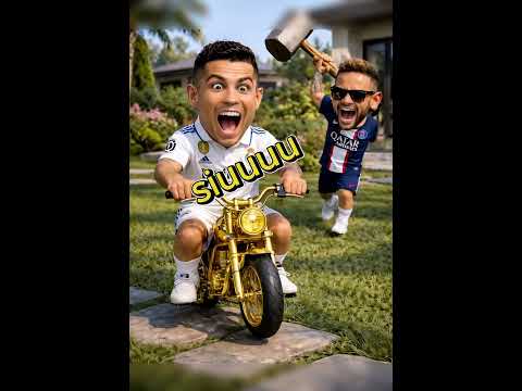 نيمار يُدمر رونالدو شاهد النهاية😱😂 #رونالدو#shorts