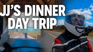 Motorcycle Ride to JJ's Diner in Sussex NB – Classic 1950s Diner Experience