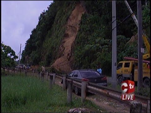North Coast Road Landslide Cleared