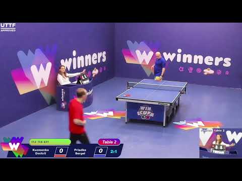 WINners CUP table 2  27.01  Kuzmenko Dmitrii - Priadko Sergei  16:30