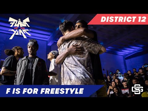 DISTRICT 12 VS F IS FOR FREESTYLE - OPEN STYLES TOP 16 - FLAVA OF THE YEAR 2024