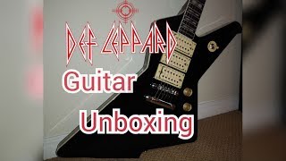 Video thumbnail for Def Leppard Phil Collen Ibanez Guitar Unboxing by The Bald Shredder