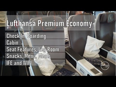Lufthansa Premium Economy Experience - Vancouver to Frankfurt - Review