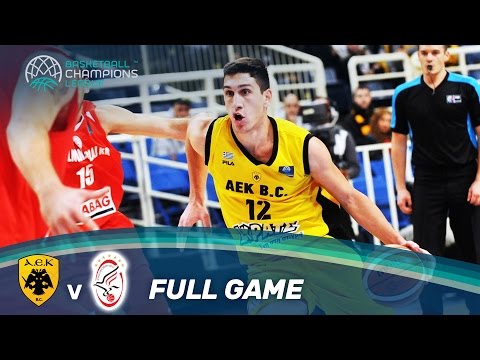 AEK Athens v Szolnoki Olaj - Full Game - Basketball Champions League
