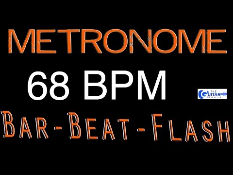 68 BPM FREE Metronome Best Free Online Metronome  Beats Per Minute Counter Flash Drummers Metronome