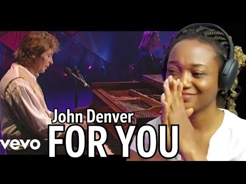OH MY GOD🥹 First time EVER hearing John Denver | For You | Reaction