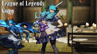 Outfit Trailer Teaser for Skyrim SE - League of Legends Gwen Outfit!