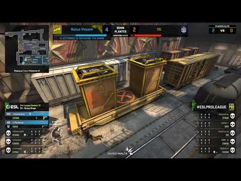 NaVi vs OG | СИМПЛ В ЖЕСТКОЙ В ФОРМЕ  l ESL Pro League Season 12 Europe - HIGHLIGHTS l ОБЗОР ИГРЫ