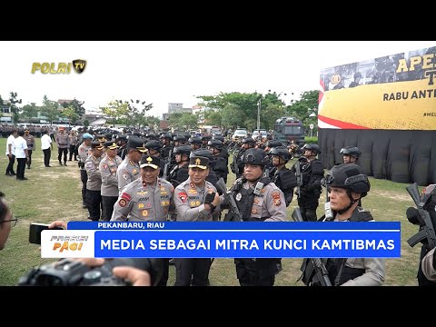 POLDA RIAU LUNCURKAN PROGRAM RABU ANTI GENG DAN ANARKISME