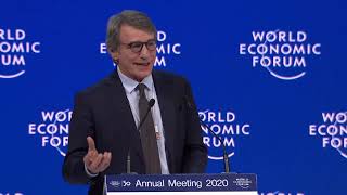 Davos 2020 - Special Address by David Sassoli, President of the European Parliament