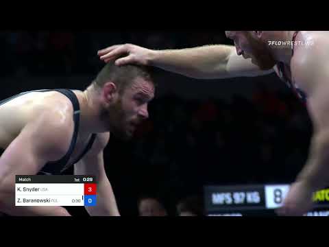 97 KG Match - Kyle Snyder, United States Vs Zbigniew Baranowski, Poland
