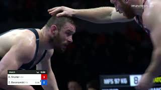 97 KG Match - Kyle Snyder, United States Vs Zbigniew Baranowski, Poland