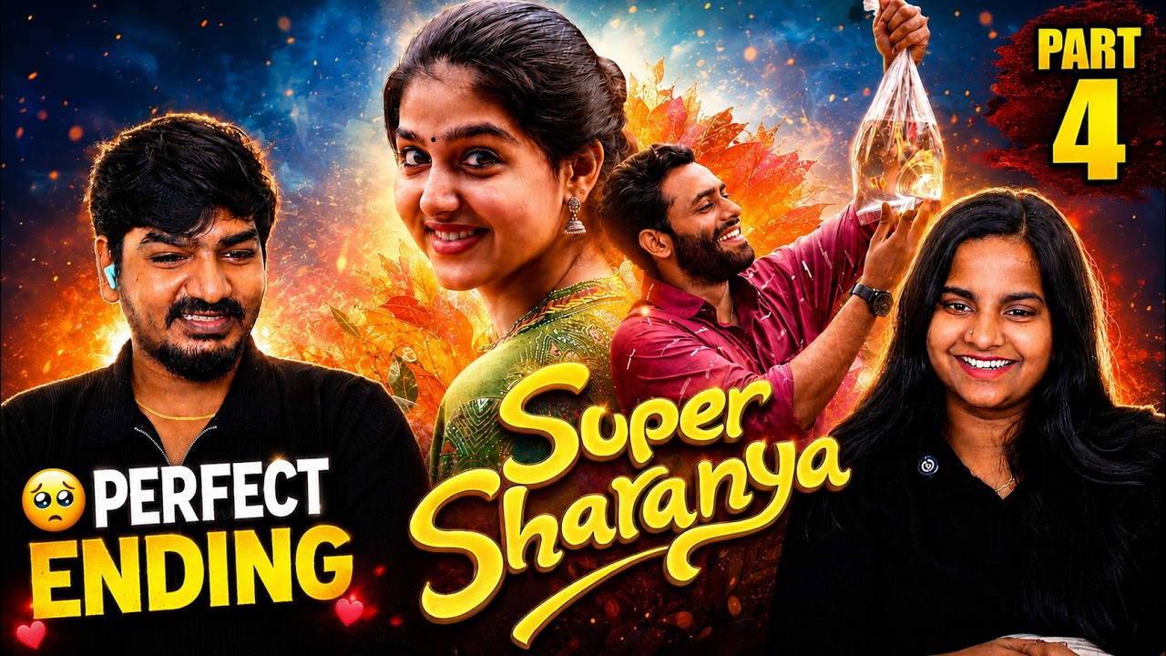 🥹❤️ Super Sharanya Climax Reaction Part 4 | The Perfect Ending! 😭💖 | Tamil Family Reacts 🎬