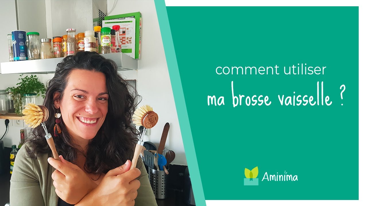 Comment utiliser ma brosse vaisselle zéro déchet 