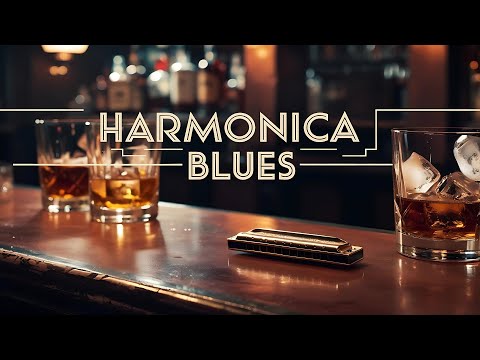 Solo Harmonica Blues | Vintage Bar Vibes for Pure Relaxation