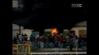 Polonia - Legia Warszawa 1997. Konwiktorska płonie