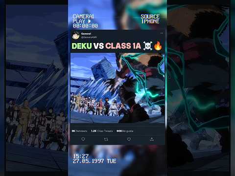 DEKU vs CLASS 1A ☠️🔥 | #myheroacademia #edit #amv #mha #anime