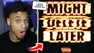 THIS IS A WARNING KENDRICK!! J. Cole - 7 Minute Drill (Official Audio) REACTION