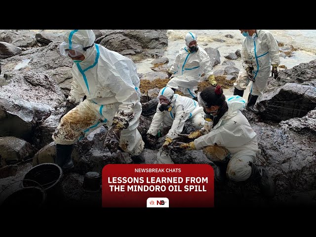 Newsbreak Chats: Lessons learned from the Mindoro oil spill