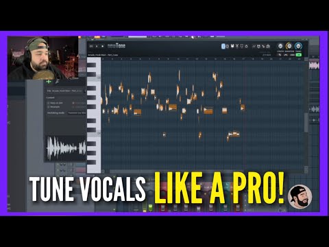 How to TUNE VOCALS like a PRO (FL STUDIO)