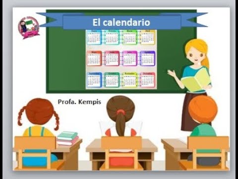 El calendario (día, mes, año)