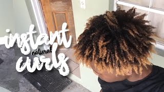 REVIVING YOUR CURLS all in 1 MINUTE | TUTORIAL