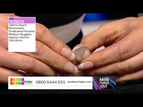 Citrine and Tanzanite Gemstone Beads on Jewellery Maker Live 09/01/14 MIMO