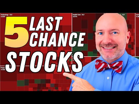 5 Stocks I’m Buying in the NEW Stock Market Crash