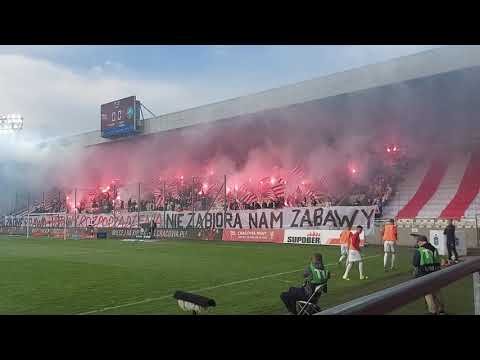 Cracovia - Warta Poznań Oprawa